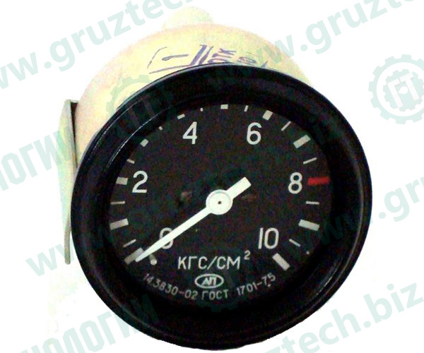 Манометр 0-10 черно-белый г.Владимир