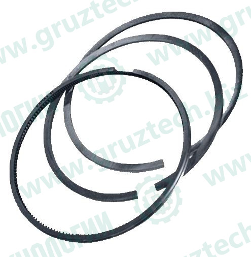 Кольца поршн.маш./кт ч/б КМЗ