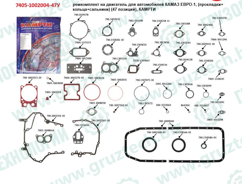 Рк ГБЦ 47наим..ЕВРО КАМРТИ