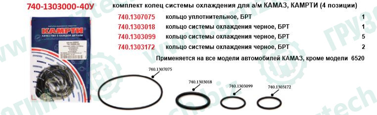 Рк системы охлаждения 4поз.9дет.КАМРТИ