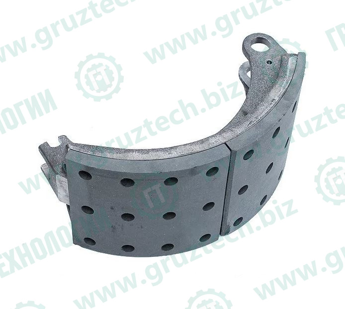Колодка тормозная ЕВРО-2 стальная "КАС"