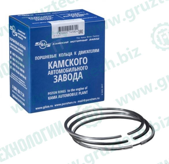 Кольца поршн.маш./кт ч/б ЕВРО-2 4мм КМЗ