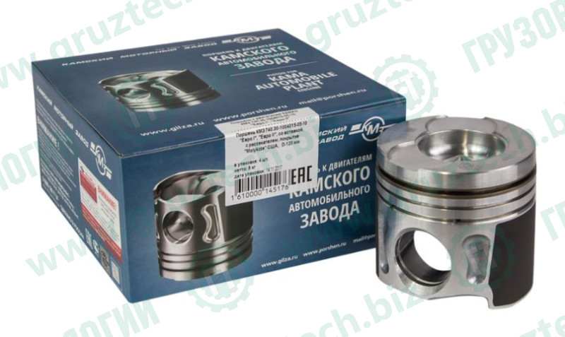 Поршень двигателя ЕВРО-1,2 10гр.под кол.ЕВРО-3 КМЗ