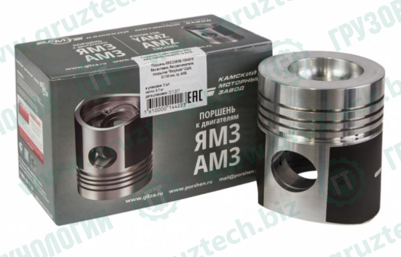 Поршень двигателя СуперМАЗ без вст.без рассек.КМЗ