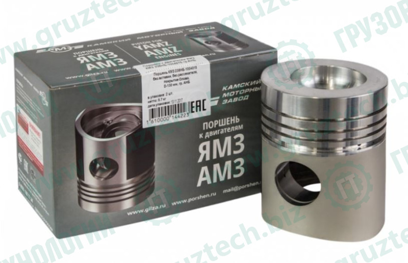 Поршень двигателя СуперМАЗ без вст.с рассек.КМЗ