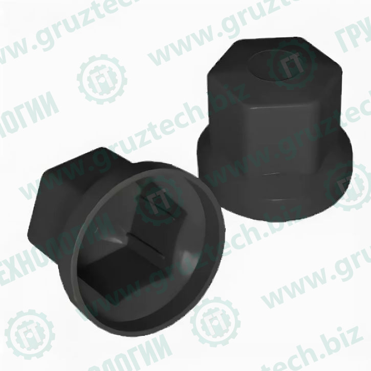 Колпак гайки колеса М32 пластик черный