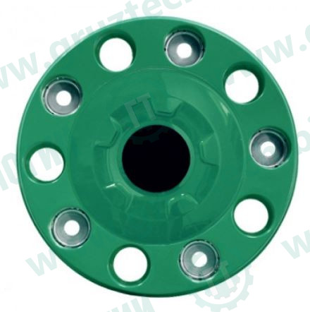 Колпак колеса переднего 22,5 зеленый евродиск c/о