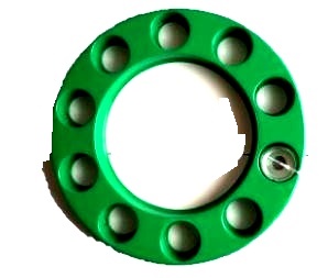 Колпак колеса переднего 22,5 зеленый евродиск ободок с/о