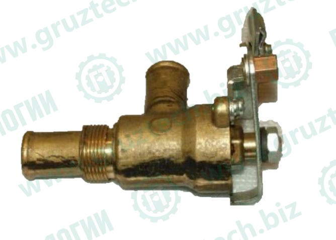 Кран отопителя бронза