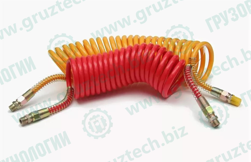 Шланг воздушный желтый+красный 7,5м М22