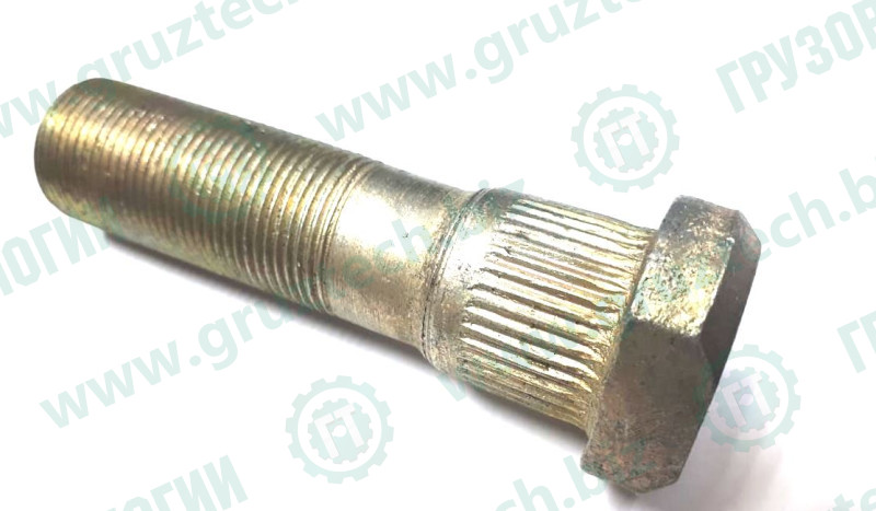 Шпилька М22*85*1,5 колеса передняя со шлицами ЕВРО г.Ижевск