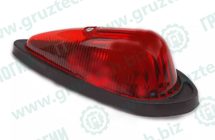 Фонарь "капля" на крышу красный LED