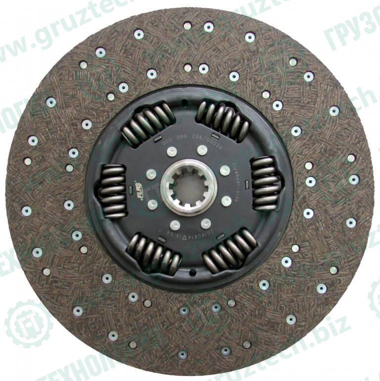 Диск сцепления ведомый 154КПП E.SASSONE Италия