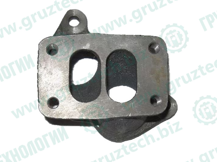 Патрубок выпускного коллектора лев.ЕВРО ЗД