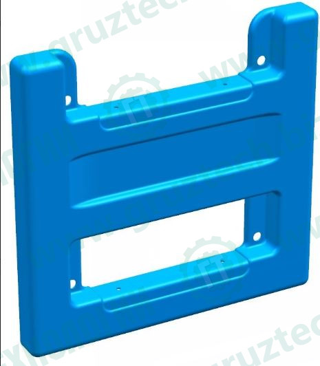 Панель лесенка левая желтая