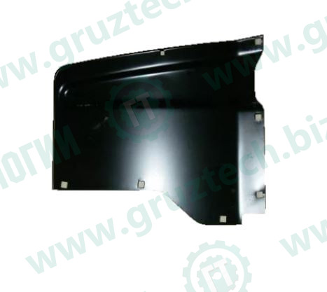 Щиток грязевой левый ЗД