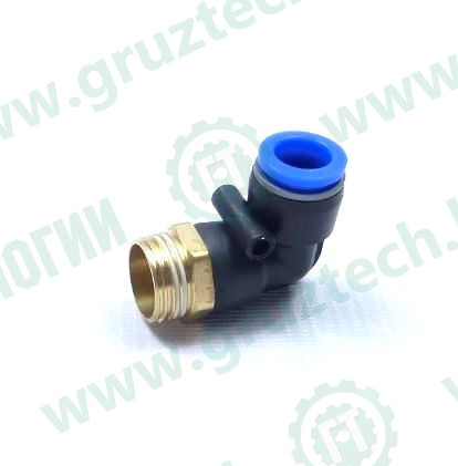 Фитинг угловой 8 с резьбой Н16