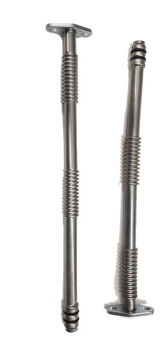 Трубка ТКР гофра слива мас.лев.кор.+прав.дл.г.Уфа