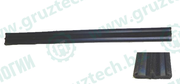 Уплотнитель опускного стекла н/о L=515мм