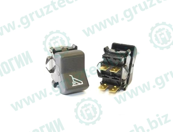 Клавиша подъема кузова прицепа