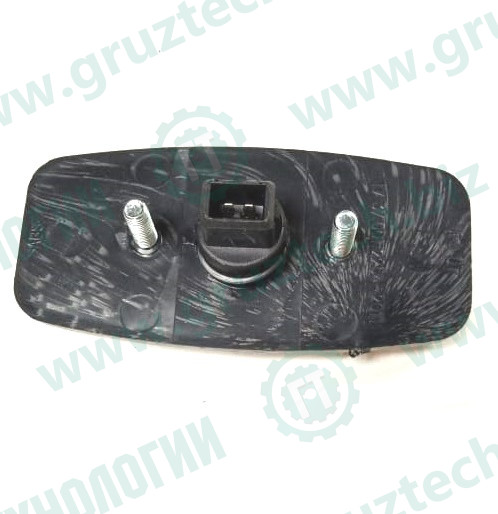 Фонарь маркер LED овальный оранжевый ЕВРО 12/24В