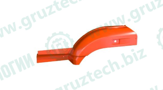 Панель передней части переднего крыла левая рестайлинг Технотрон