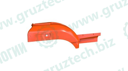 Панель передней части переднего крыла правая рестайлинг Технотрон