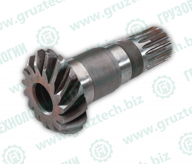 Шестерня редуктора коническая среднего моста дл.
