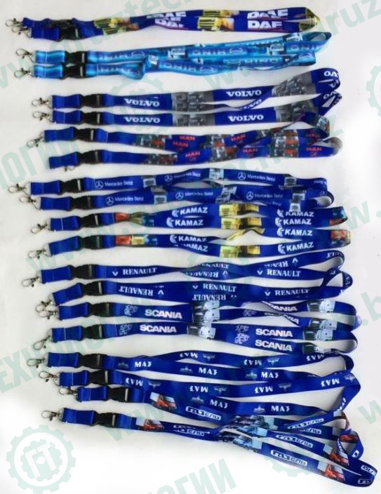 Шнурок с лого ассорти LUX