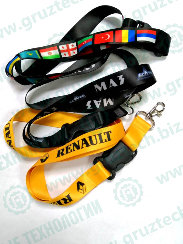 Шнурок с лого ассорти