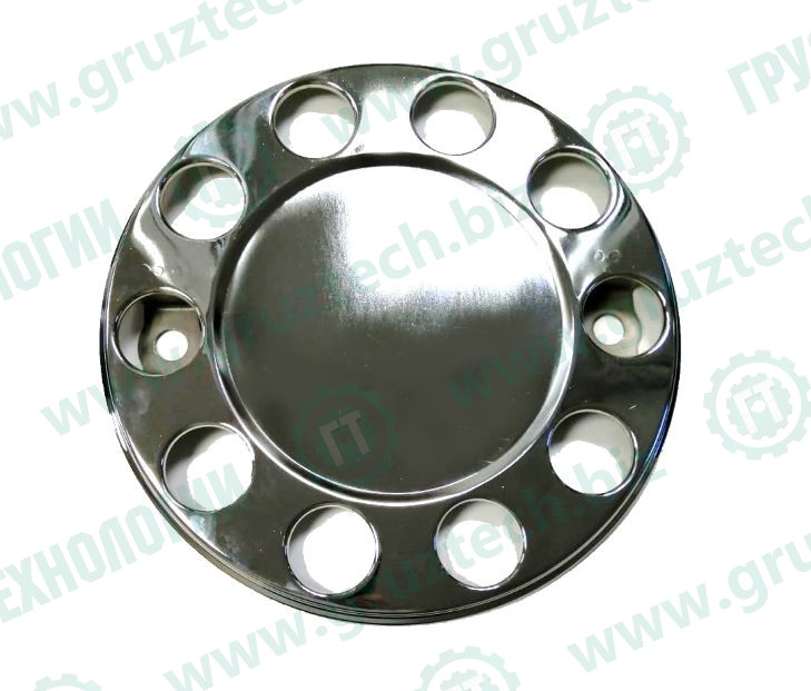 Колпак колеса переднего 22,5 хром металл