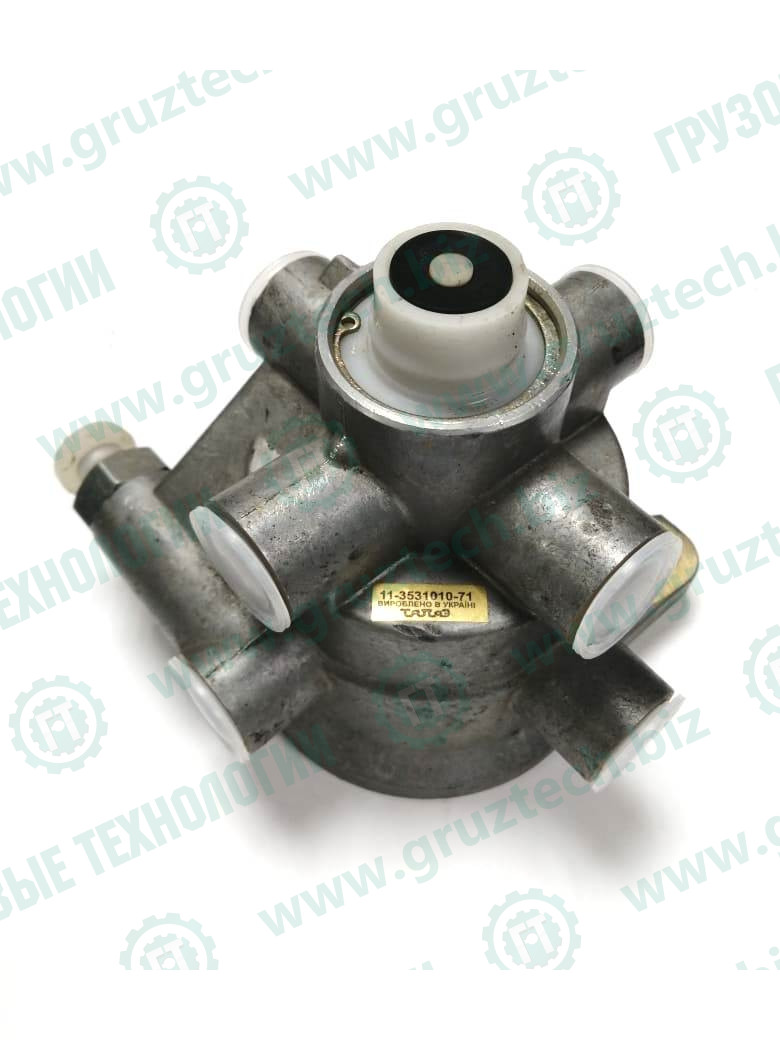 Кран прицепа двухпров.6 отверстий н/о Р1