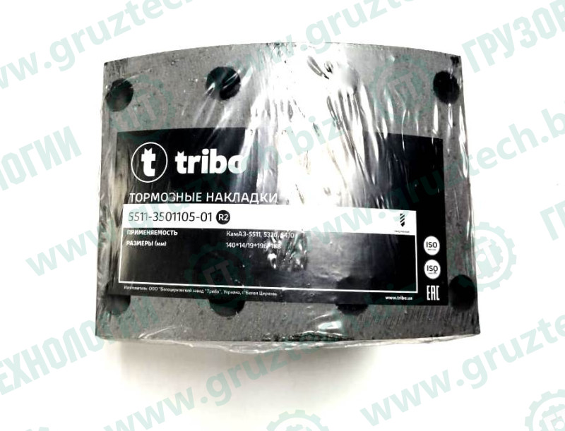 Накладка тормозная сверл.г.Барнаул