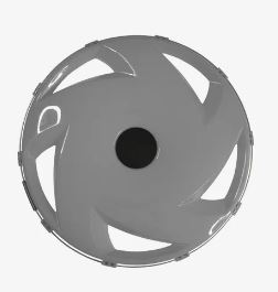 Колпак колеса заднего 22,5 серый вентилятор