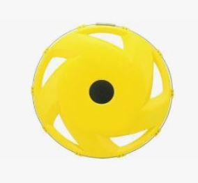 Колпак колеса заднего 22,5 желтый вентилятор