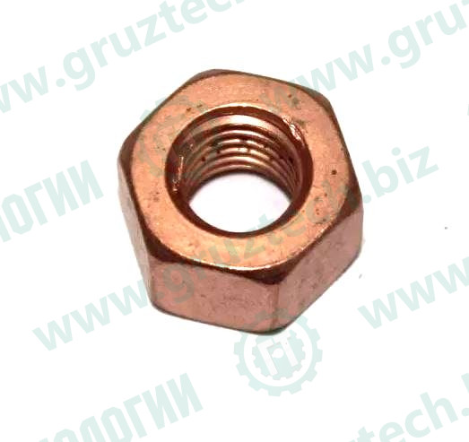 Гайка М10*1,25 коллектора медная