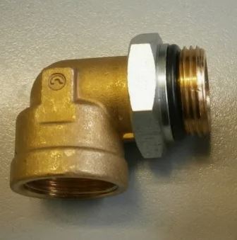 Фитинг угловой наружн.резьба М22*1,5, внутр.резьба М16*1,5