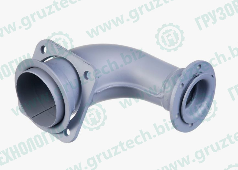 Патрубок ТКР ракушка +10мм прав.