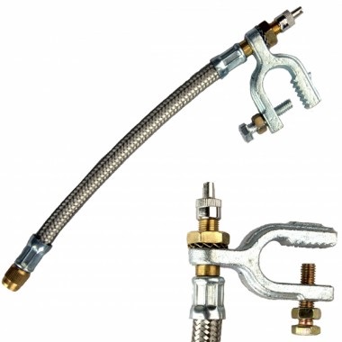 Шланг подкачки внутр.кол.530мм металл ЕВРО с кронштейном