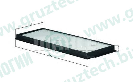 Фильтр воздушный салона SCANIA MAHLE/KNECHT