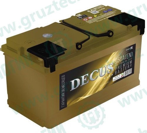 АКБ 12в/77Ач 850А(EN) п/п DECUS
