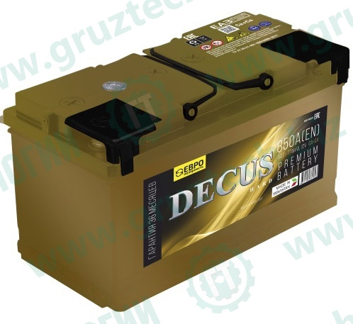 АКБ 12в/77Ач 850А(EN) о/п DECUS
