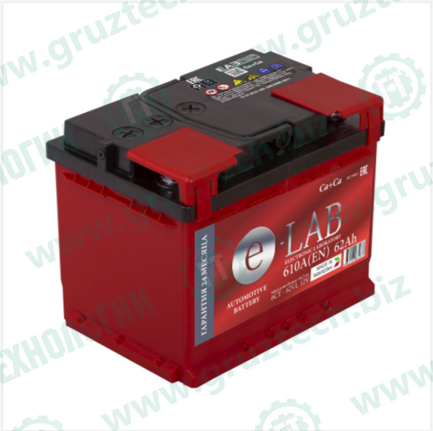АКБ 12в/62Ач 610А(EN) п/п ELAB