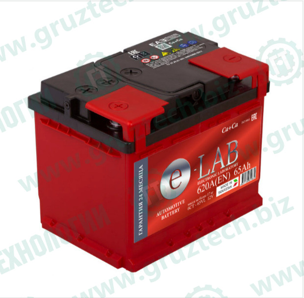 АКБ 12в/65Ач 620А(EN) п/п ELAB