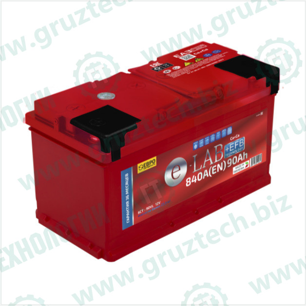 АКБ 12в/90Ач 840А(EN) о/п ELAB EFB